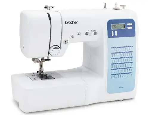 Masina de cusut computerizata Brother FS60X, 60 cusaturi (Alb/Albastru)