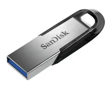 Stick USB SanDisk Cruzer Ultra Flair, 512GB, USB 3.0 (Negru/Argintiu)