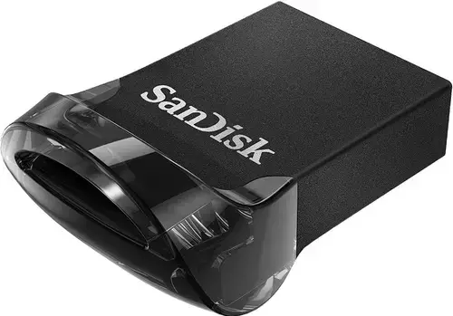 Stick USB SanDisk Ultra Fit, 512GB, USB 3.1 (Negru)