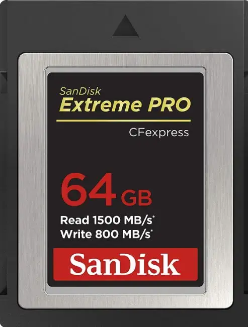 Card de memorie SanDisk Extreme PRO CFexpress SDCFE-064G-GN4NN, 64GB