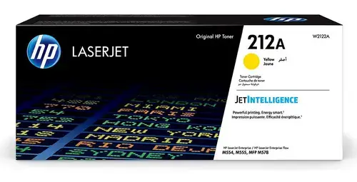 Toner HP 212A, 4500 pagini (Galben)