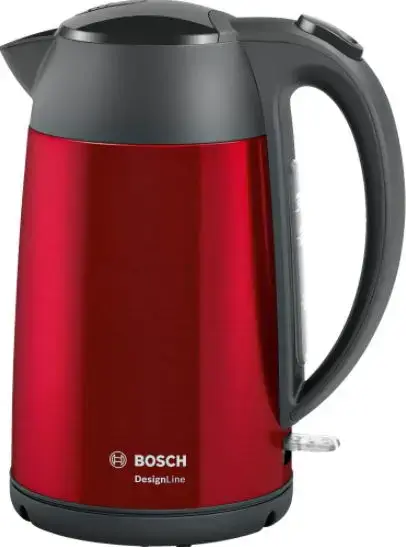 Fierbator de apa Bosch TWK3P424, 1.7 L, 2400 W (Rosu/Negru)