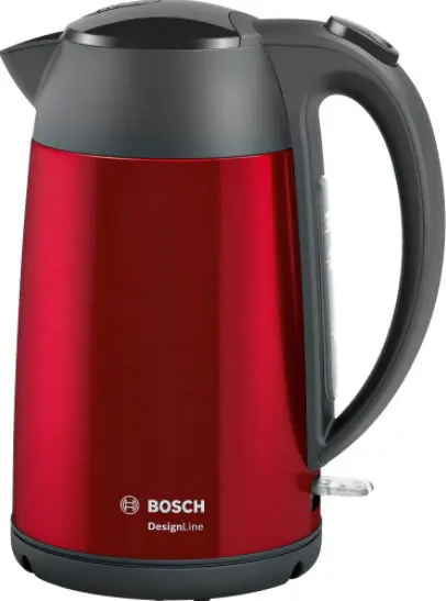 Fierbator de apa Bosch TWK3P424, 1.7 L, 2400 W (Rosu/Negru)