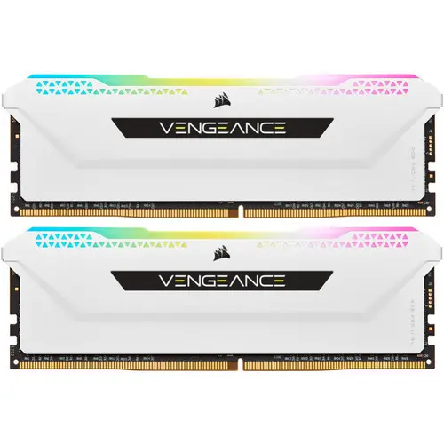 Memorii Corsair Vengeance RGB PRO SL White 16GB(2x8GB) DDR4 3200MHz CL16 Dual Channel Kit
