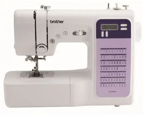 Masina de cusut Brother BR-FS70WTXVM1, 70 modele cusaturi (Alb/Mov)