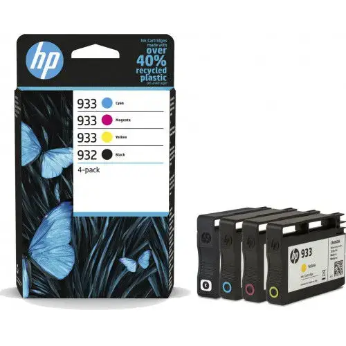 Set cartuse cerneala HP 932 Black 6ZC71AE, 933 4-Pack (Cyan/Magenta/Galben/Negru)
