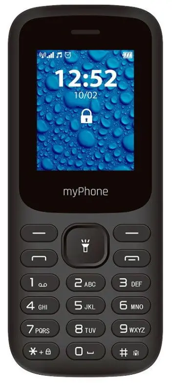 Telefon mobil myPhone 2220, 2G, Dual Sim (Negru)