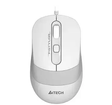 Mouse Optic A4TECH FM10 White, 1600 DPI (Alb)