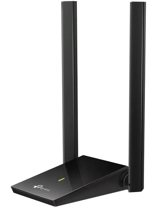 Adaptor USB Wireless TP-Link Archer T4U Plus, AC1300 cu doua antene High-Gain Wireless Dual-Band (Negru)