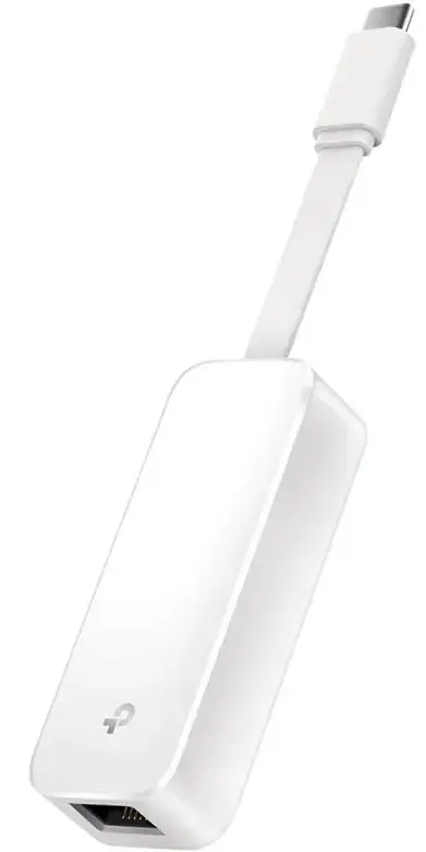 Placa de retea TP-LINK UE300C, Type-C la RJ45 Gigabit Ethernet (Alb)