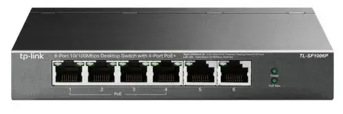 Switch Tp-Link TL-SF1006P, 6 Porturi, PoE+