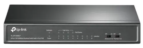 Switch TP-LINK TL-SF1008LP, 8 Porturi