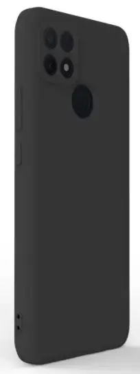 Protectie Spate Lemontti Soft Slim LEMHSSOA15BK pentru Oppo A15 (Negru)