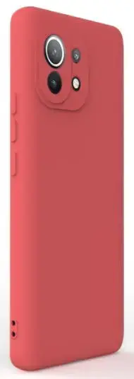 Protectie Spate Lemontti Soft Slim LEMSSXMI11SR pentru Xiaomi Mi 11 (Rosu)