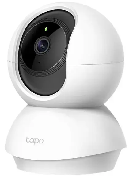 Camera Supraveghere Video TP-Link Tapo C210 Night Vision, Detectarea miscarilor, Alarma sonora si luminoasa, Control Vocal (Alb)