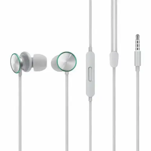 Casti stereo Oppo O-Fresh MH151, In-Ear, Jack 3.5 mm, 1.2 m, Microfon, Control pe fir (Gri)