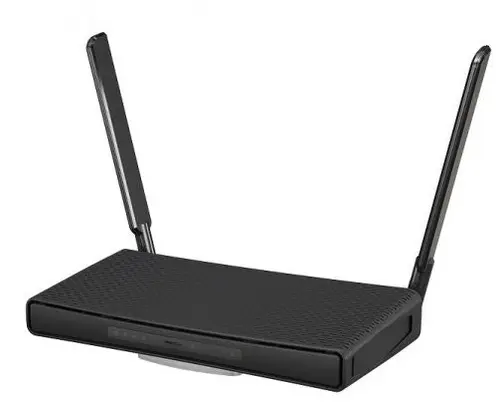 Router Wireless MikroTik RBD53iG-5HacD2HnD, Gigabit, 1200 Mbps, 2 Antene externe (Negru)