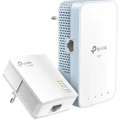 Kit Adaptoare PowerLine TP-LINK AV1000 Wi-Fi TL-WPA7517 KIT, 1000Mbps (Alb)