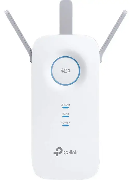 Range Extender Wireless TP-Link RE550, 1900 Mbps, Dual Band, 3 Antene externe (Alb)