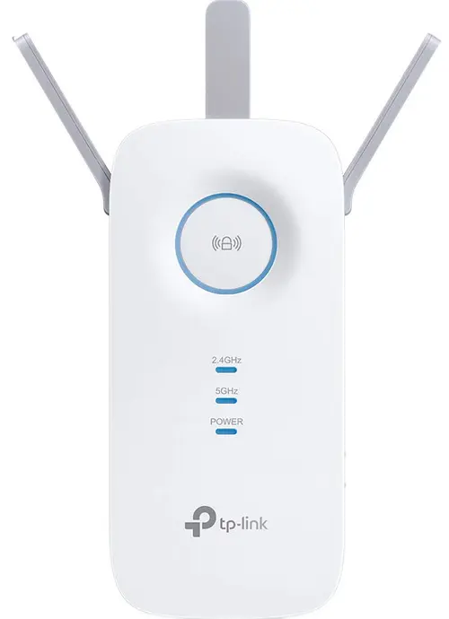 Range Extender Wireless TP-Link RE550, 1900 Mbps, Dual Band, 3 Antene externe (Alb)