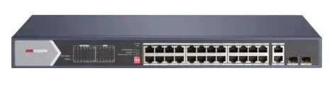 Switch Hikvision DS-3E0528HP-E, Gigabit, 28 Porturi