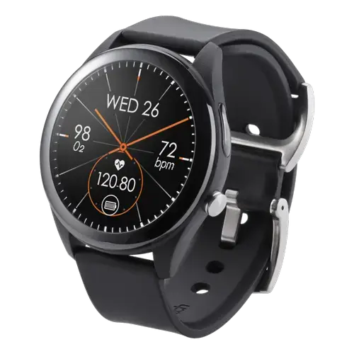 Smartwatch Asus VivoWatch SP HC-A05, Ecran LCD 1.34inch, 1 GB RAM, Bluetooth, Waterproof 5ATM, GPS, Android/iOS  (Negru)