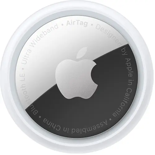 Dispozitiv De Localizare APPLE AirTag , Bluetooth, Waterproof IP67, Pack 1 (Argintiu)
