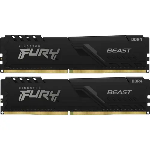Memorii Kingston FURY Beast 16GB(2x8GB) DDR4 3600MHz CL17 Dual Channel Kit