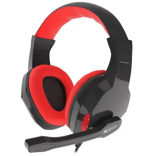 Casti Gaming Genesis Argon 110, Microfon (Negru/Rosu)