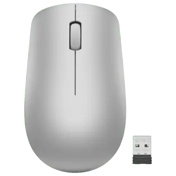 Mouse Wireless Lenovo 530, USB, 1200 DPI (Gri)
