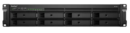NAS Synology RS1221+, Procesor AMD Ryzen V1500B, 8 Bay-uri, 4 GB DDR4