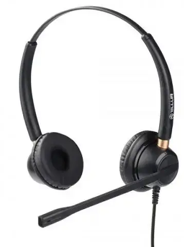 Casca cu fir call center Tellur Voice 520N, binaural, USB (Negru)