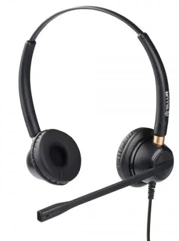 Casca cu fir call center Tellur Voice 520N, binaural, USB (Negru)