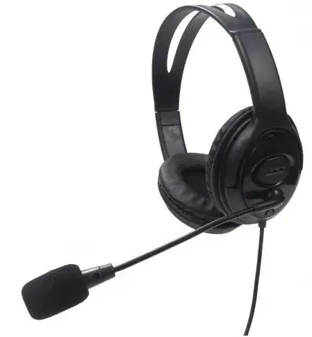 Casti Stereo Tellur Basic PCH2, Microfon, control fir, USB (Negru)