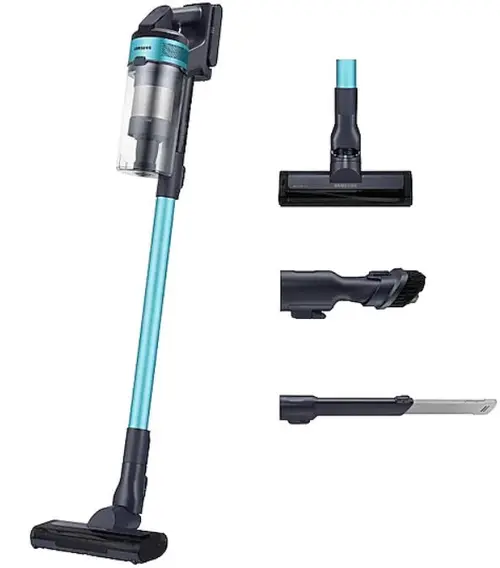 Aspirator vertical Samsung Jet 60 Turbo, 150 W, 0.8 L, Autonomie 40 min (Negru/Verde)