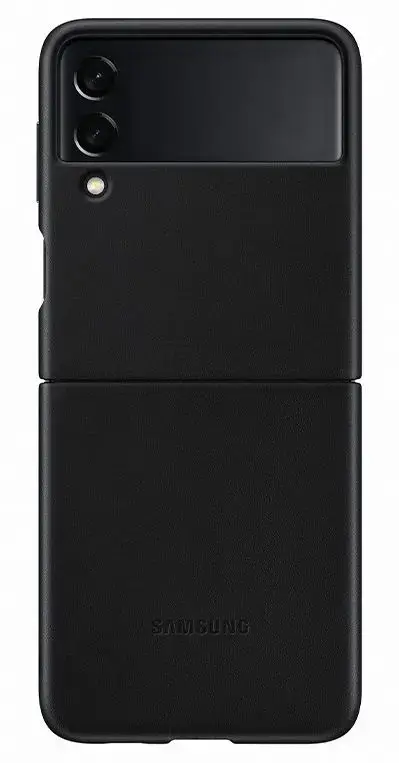 Protectie spate Samsung EF-VF711LBEGWW pentru Samsung Galaxy Z Flip 3 (Negru)