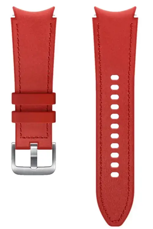 Curea de schimb Samsung ET-SHR88SREGEU pentru Samsung Galaxy Watch 4/ 4 Classic, S/M (Rosu)