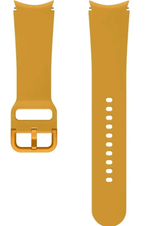 Curea de schimb Samsung ET-SFR87LYEGEU pentru Samsung Galaxy Watch 4, M/L (Galben)