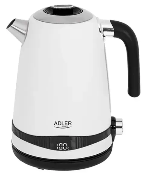 Fierbator apa Adler AD 1295w, 2200 W, 1.7 L (Negru)