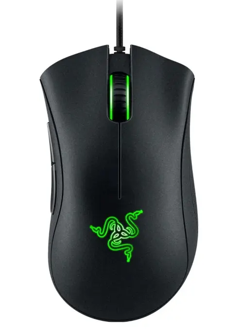 Mouse Razer DeathAdder Essential Ergonomic, 6400 DPI, USB (Negru)