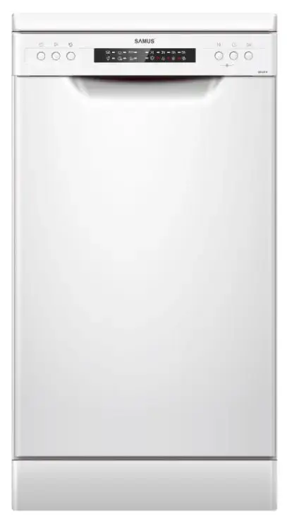 Masina de spalat vase incorporabila Samus SDW46.6, 9 Seturi, 6 Programe, Clasa E (Alb)