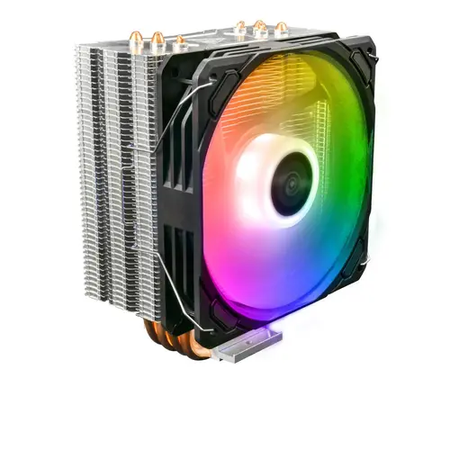 Cooler CPU Gamdias Boreas E1 410, ilumninare RGB, 1 x 120mm