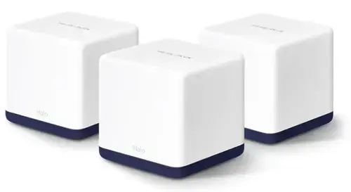 System Mesh Wi-Fi Mercusys Halo H50G(3-pack), AC1900, Gigabit, Dual Band (Alb)