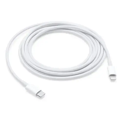 Cablu de date Apple mqgh2zm/a, USB-C - Lightning, 2m (Alb)