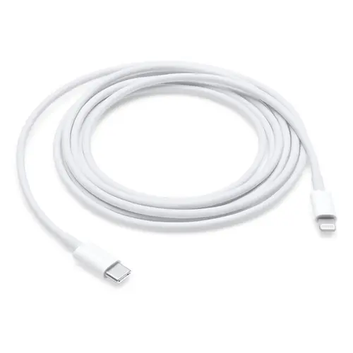 Cablu de date Apple mqgh2zm/a, USB-C - Lightning, 2m (Alb)