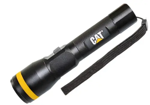 Lanterna reincarcabila CAT CT2505, 550 Lumeni, 120 m (Negru/Galben)