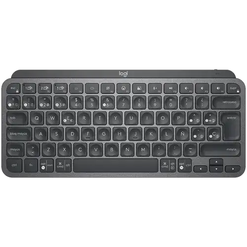 Tastatura Wireless LOGITECH MX Keys Mini Minimalist, Illuminata (Negru)