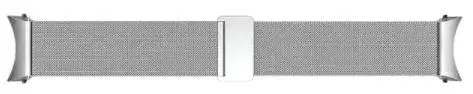 Curea de schimb Samsung Milanese GP-TYR870SAASW pentru Samsung Galaxy Watch 4, M/L (Argintiu)