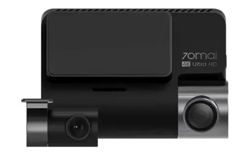 Camera video auto 70mai Dash Cam 4K A800S + Camera Spate 70Mai Rear Camera RC06. IPS 3.0inch, 140 FOV, ADAS, GPS, Night Vision, Wi-Fi (Negru)