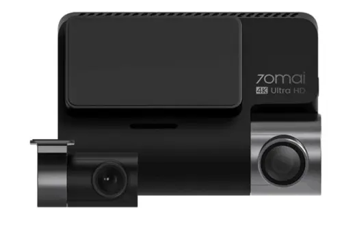Camera video auto 70mai Dash Cam 4K A800S + Camera Spate 70Mai Rear Camera RC06. IPS 3.0inch, 140 FOV, ADAS, GPS, Night Vision, Wi-Fi (Negru)